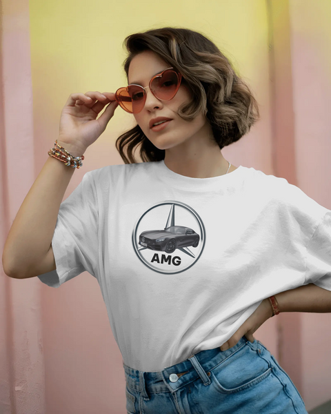 Chevrolet Camaro İlhamlı Spor Araba Tasarımlı Unisex Oversize Beyaz Tişört – Retro Streetwear Koleksiyonu