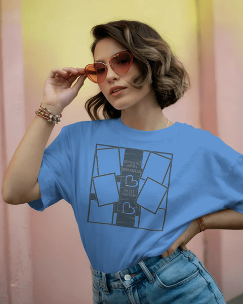 Fotoğraflı Aile Ağacı Kişiselleştirilebilir Tişört