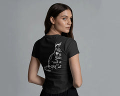 Hayat Kediler İle Güzel Kişiselleştirilebilir Tişört