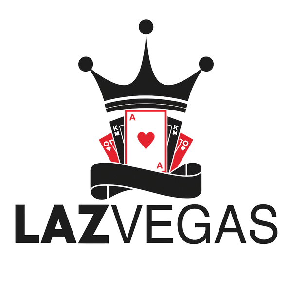 Laz Vegas Tişört – Mizahi Oyun Kartı Tasarımlı Unisex Beyaz Tişört